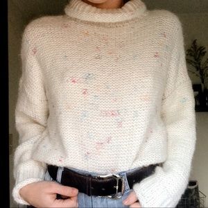 Anthropologie confetti sweater.